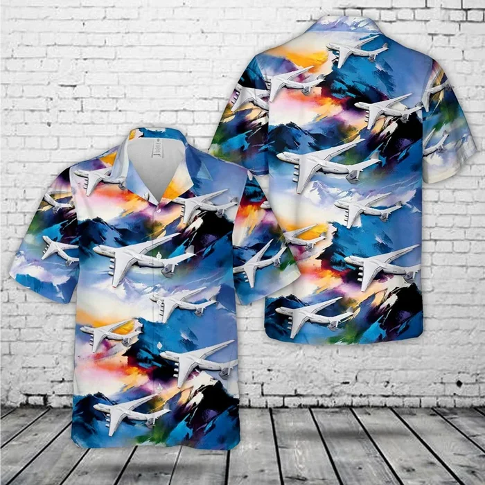 Antonov AN-225 Cargo Aircraft Hawaiian Shirt – Fanshubus.com