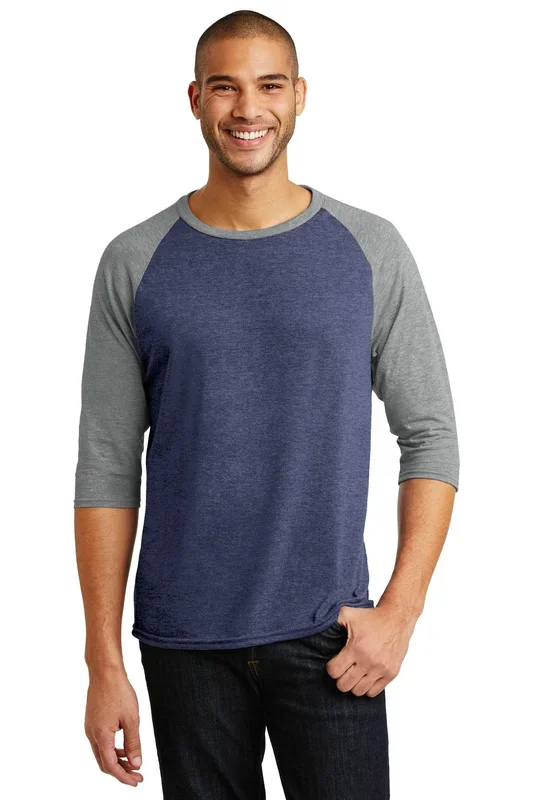 Anvil Men’s Tri-Blend 3/4-Sleeve Raglan Tee