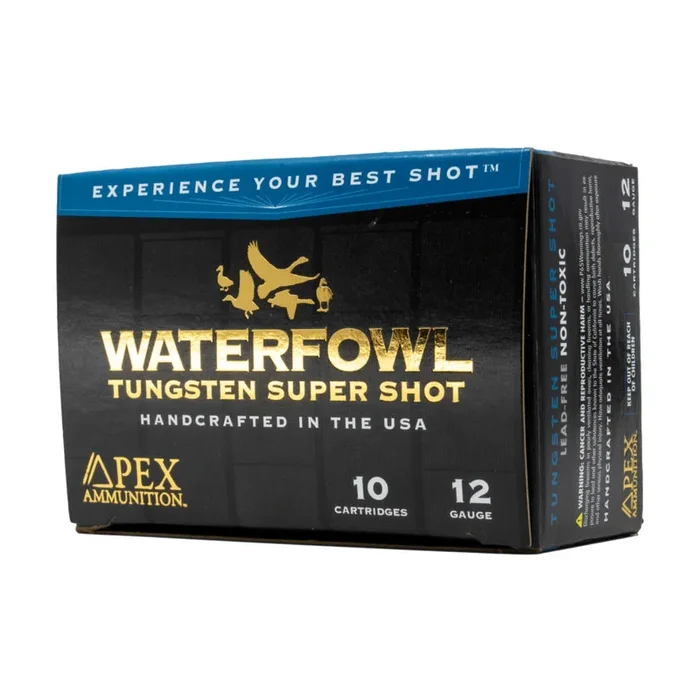 Apex Ammunition TSS Waterfowl Z Series 12ga 1oz 3″ 9 Shot 100rd