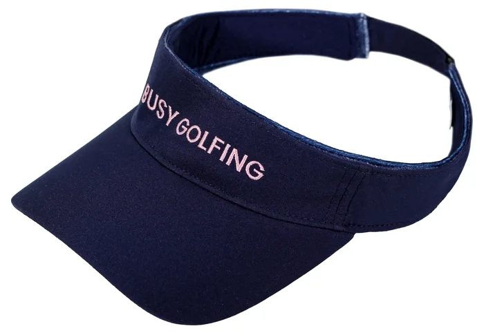 April by Glove It Navy Busy Golfing Sport Visor