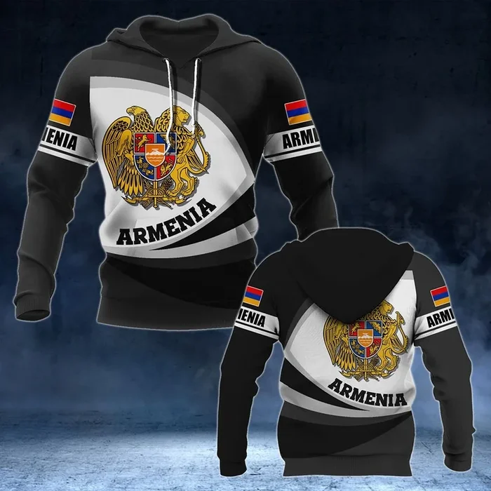 Armenia Coat Of Arms Map – New Form Unisex Adult Hoodies – Fanshubus.com