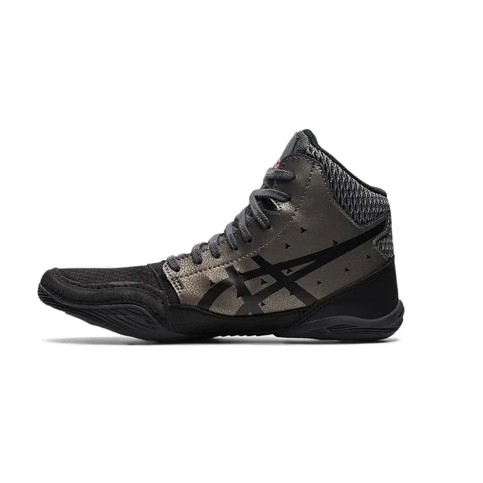 Asics Unisex Snapdown 3 GS Kid’s Wrestling Shoe – Black/Gunmetal