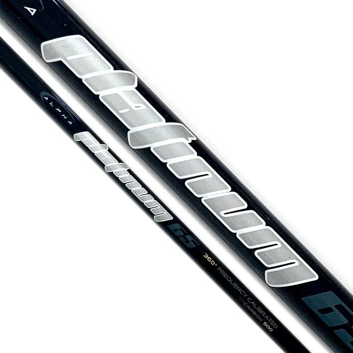 (Assembled) Alpha Platinum Driver Shaft with Adapter Tip + Grip