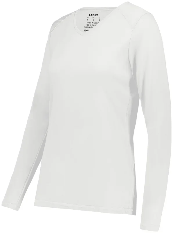 Augusta Ladies Super Soft-Spun Poly Long Sleeve Tee
