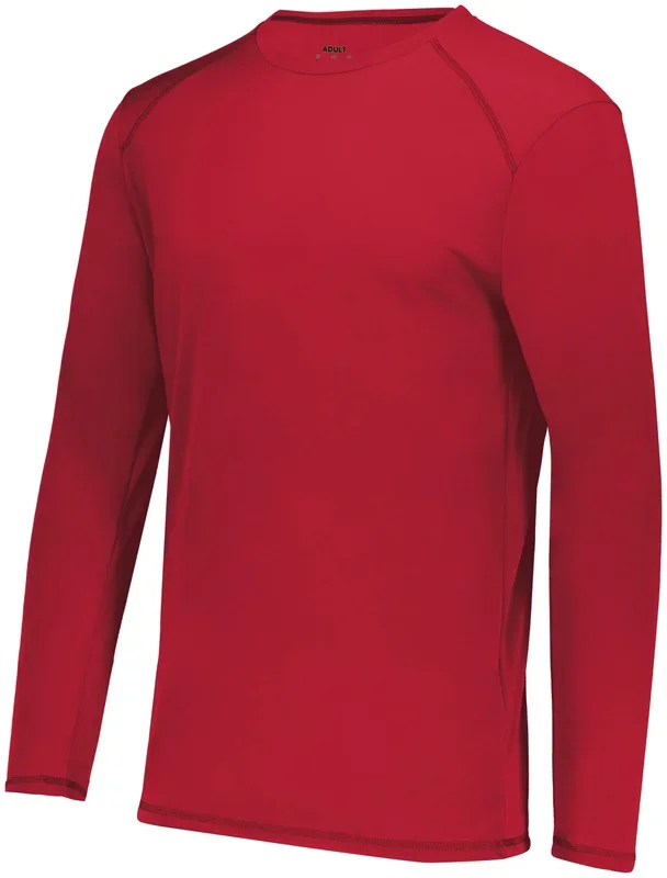 Augusta Men’s Super Soft-Spun Poly Long Sleeve Tee