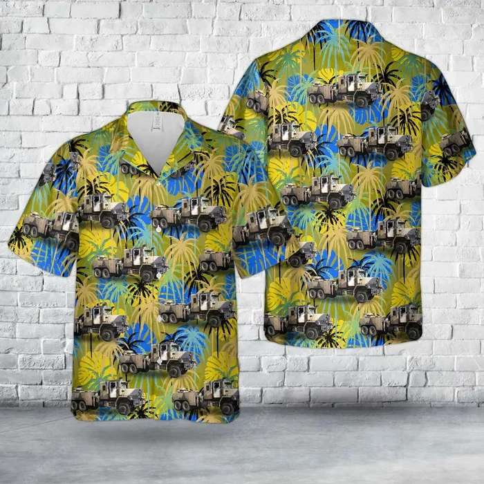 Australian Army Mack Heavy Recovery Vehicle (HRV) Hawaiian Shirt – Fanshubus.com