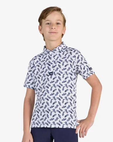 Bad Birdie Caddie by Day Kids Golf Polo