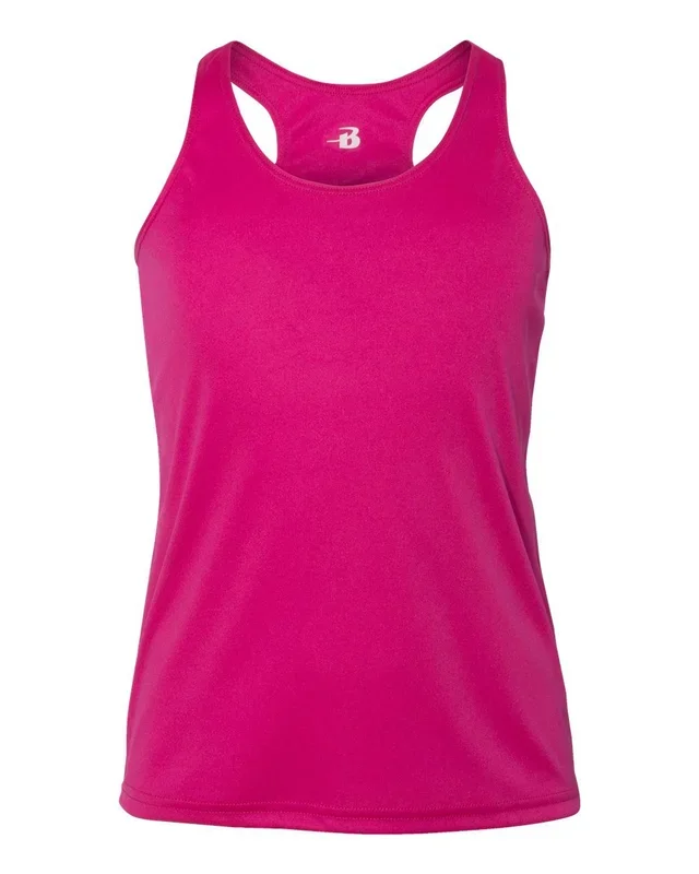 Badger Girls’ B-Core Racerback Tank Top