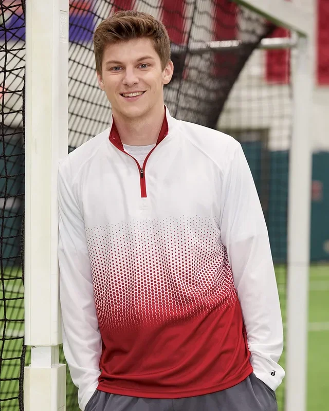 Badger Men’s Hex 2.0 Quarter Zip Pullover