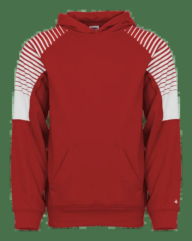 Badger Youth Lineup Fleece Hoodie