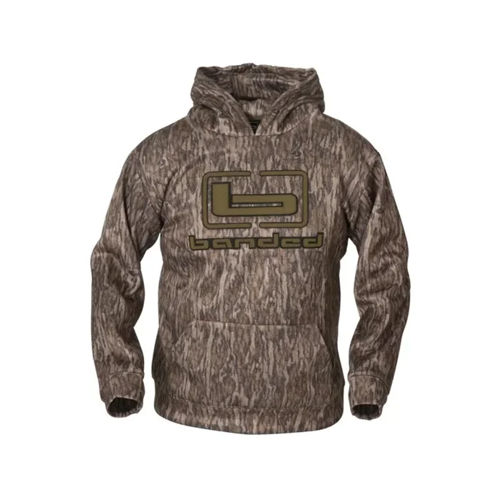 Banded b Logo Hoodie w/Spanish Moss Logo