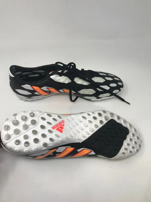 Barely Used Adidas P Absolado LZ TF Turf Soccer Shoes Mn 12.5 Black/Wht