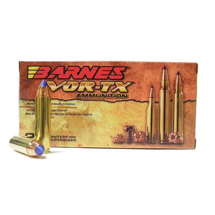 Barnes Bullets 32085 VOR-TX Rifle 450 Bushmaster 250gr TSX FB 20 Rounds