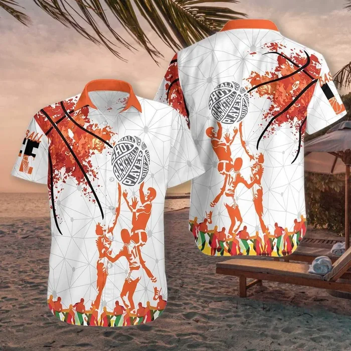 Basketball Hawaiian Shirt – For Men & Women – Adult – Fanshubus.com