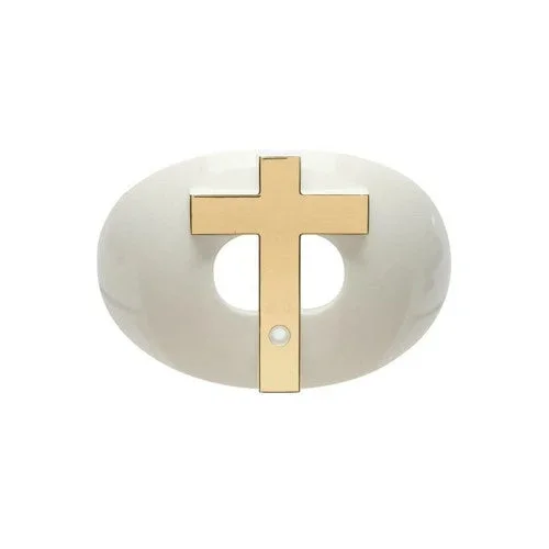 Battle 3D Chrome Oxygen Cross Football Mouthguard