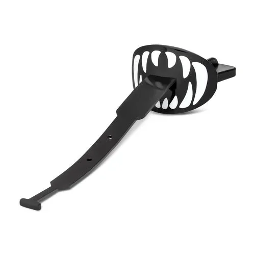 Battle Speed Predator Football Mouthguard (White/Black)