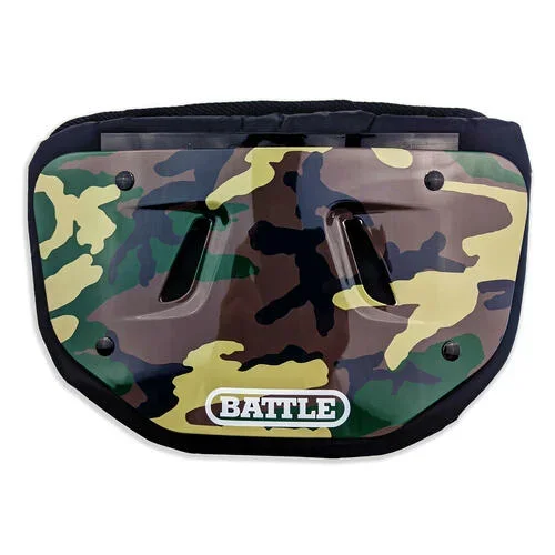 Battle Youth “Camouflage” Chrome Football Back Plate