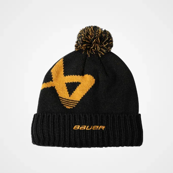 Bauer Intarsia Knit Pom-Pom Beanie