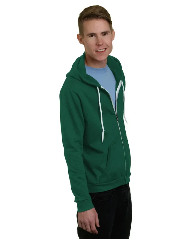 Bayside Men’s Full-Zip Fashion Hooded Sweatshirt