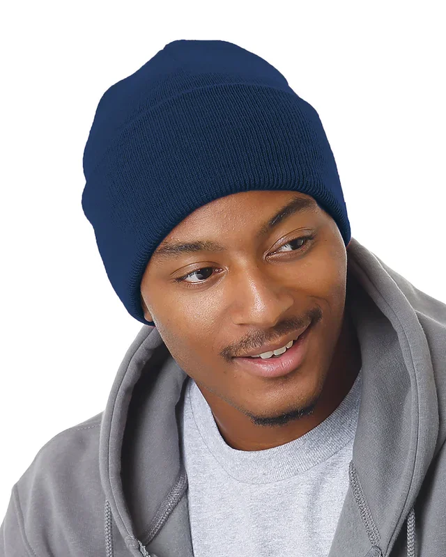 Bayside Union Made 12″ Knit Cuff Beanie