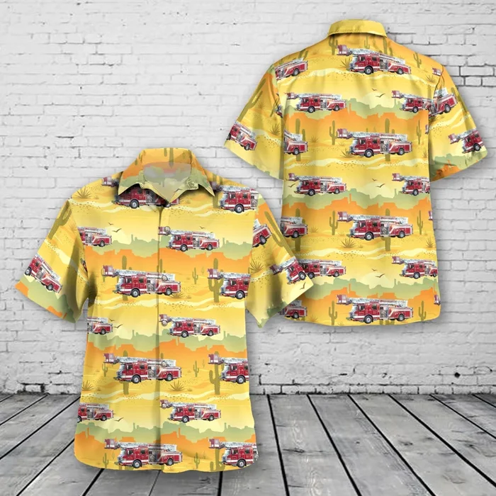 Beachwood, Ohio, Beachwood Fire Department Hawaiian Shirt – Fanshubus.com