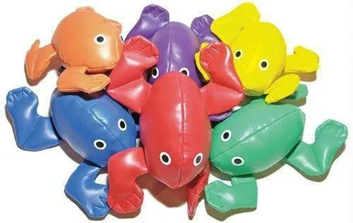 Bean Bag Frogs | Set of 6 Bright Colors