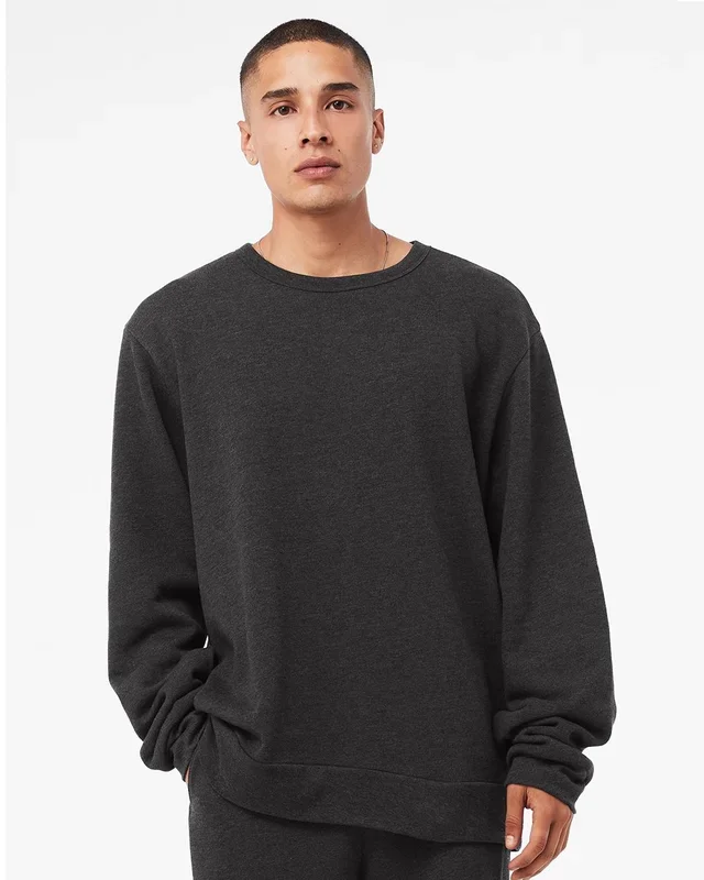 BELLA + CANVAS Unisex Sponge Fleece Classic Crewneck Sweatshirt BC3911