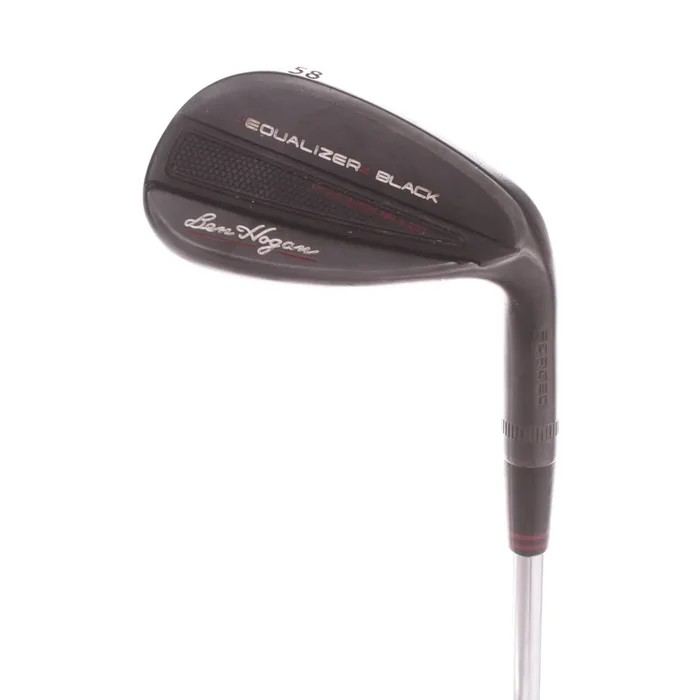 Ben Hogan Equalizer Black Steel Men’s Right Lob Wedge 58 Degree Stiff – KBS Tour-V 110 S