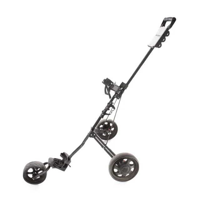 Ben Sayers 3-Wheel Push Trolley – Black