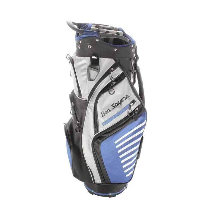 Ben Sayers Cart Bag – Silver/Black/Blue