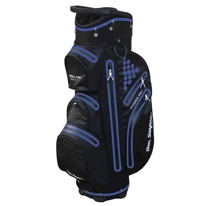 Ben Sayers Hydra Pro Waterproof Cart Bag – Black/Purple