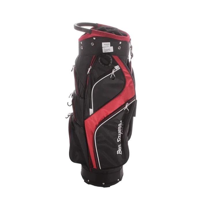 Ben Sayers Second Hand Cart Bag – Black/Red