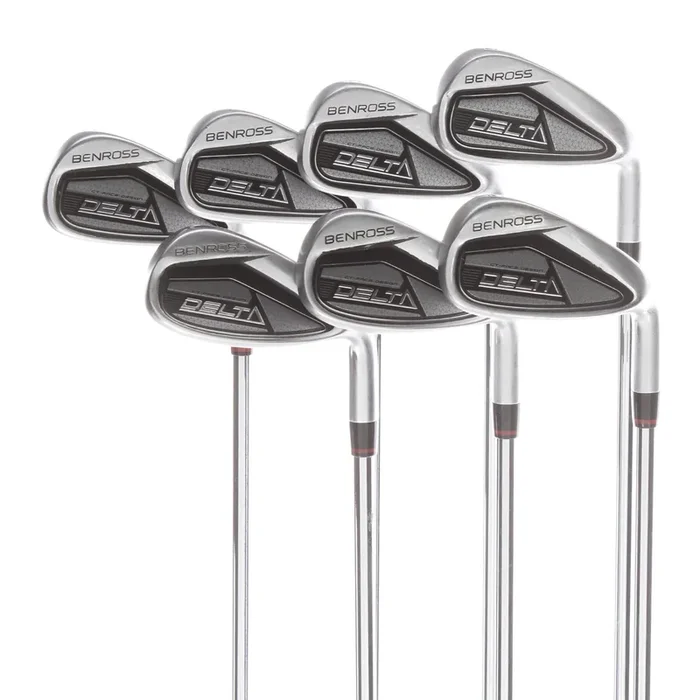Benross Delta Steel Mens Right Hand Irons 5-SW Regular – KBS Max 80