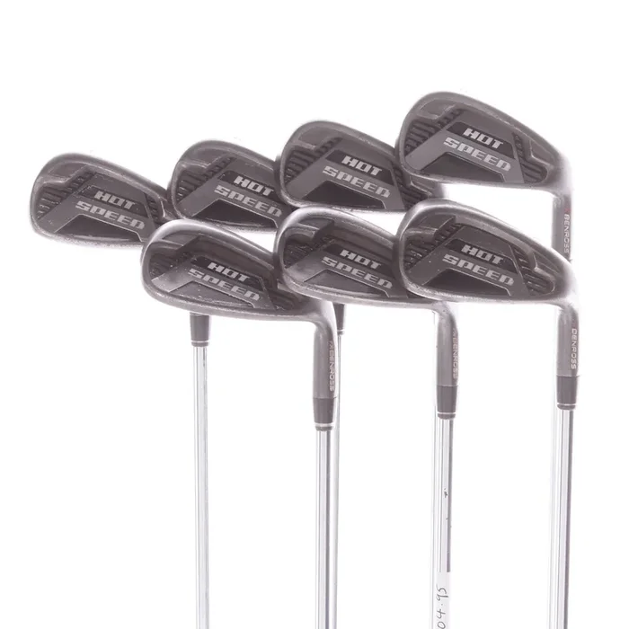 Benross Hot Speed Steel Mens Right Hand Irons 7-SW+GW+LW Stiff – True Temper Dynamic Lite