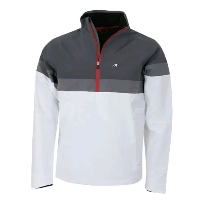 Benross Hydro Pro 1/4 Zip Waterproof Jacket – White