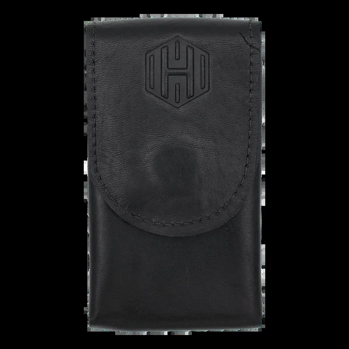 Bettinardi Genuine Leather Nero Watch Pouch