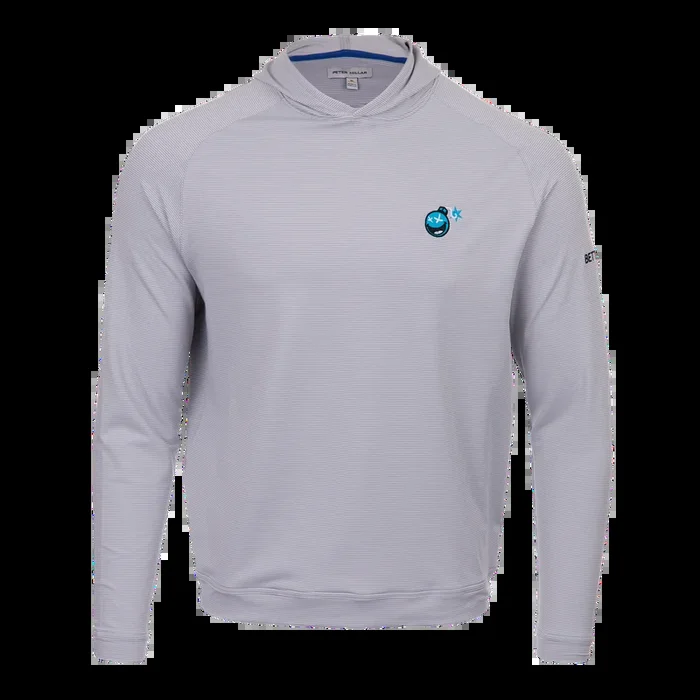 Bettinardi Peter Millar Poison Bomb Pine Sugar Stripe Performance Hoodie