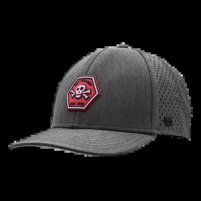Bettinardi Skull & Bones Heathered Gray Melin Hydro Hat