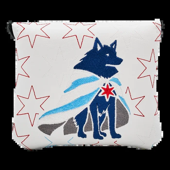 Bettinardi x Greyson Windy City Wolf Mallet Putter Headcover