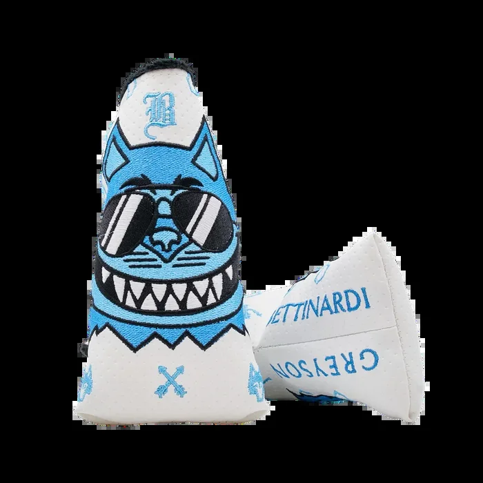Bettinardi x Greyson Wolfcat White Blade Putter Headcover