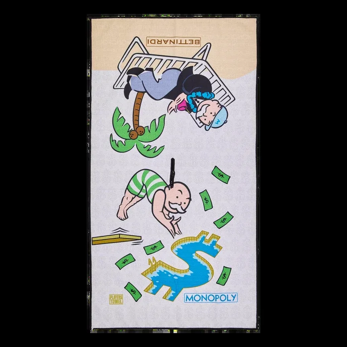 Bettinardi x Monopoly On Vacation Towel