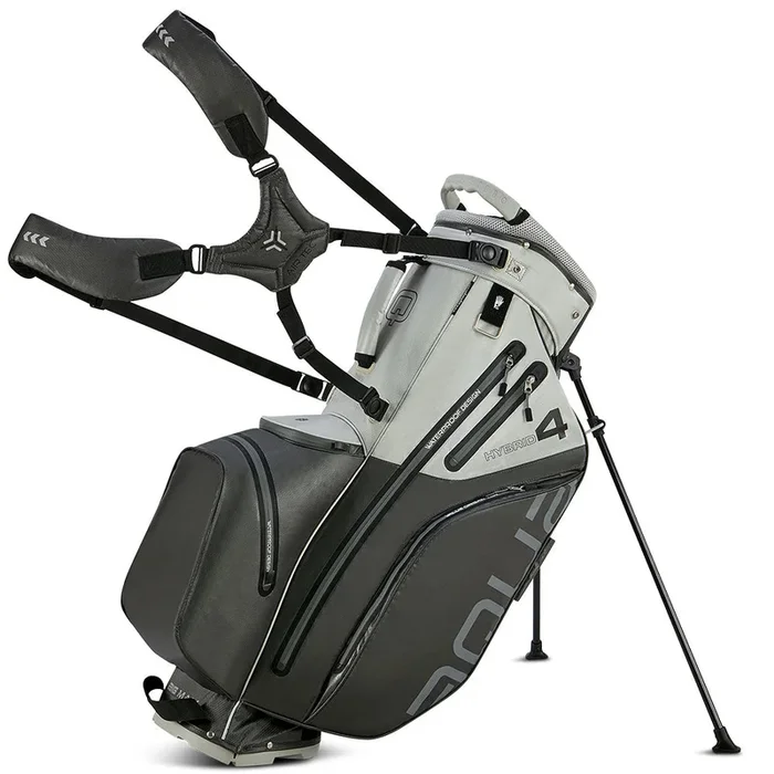 Big Max Aqua Hybrid 4 Waterproof Stand Bag – Grey/Silver