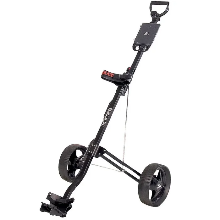 Big Max Basic 2-Wheel Pull Trolley – Black