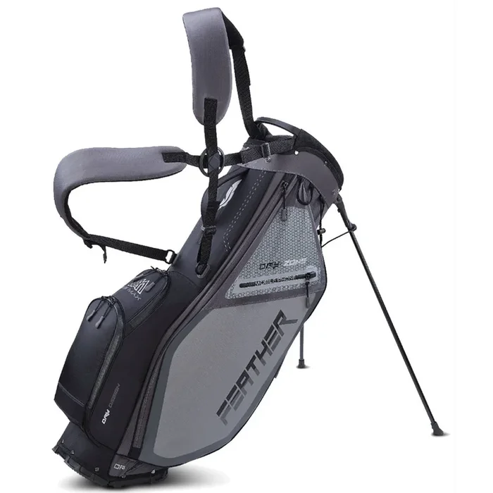 Big Max Dri-Lite Feather Stand Bag – Grey/Black