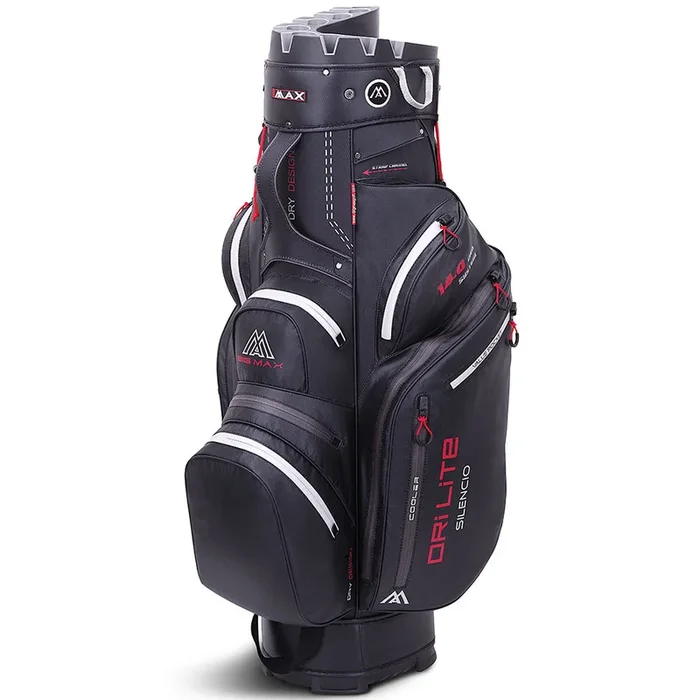 Big Max Dri Lite Silencio 2 Organiser Cart Bag – Black