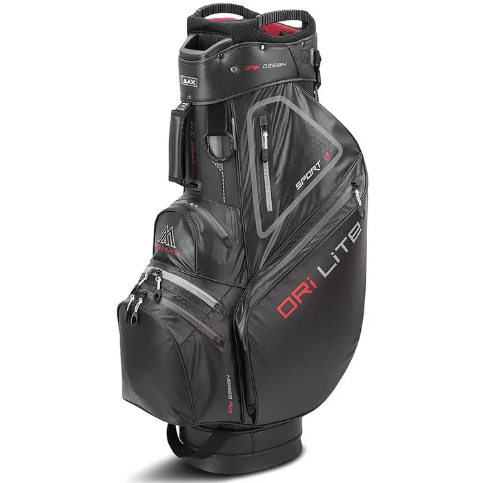 Big Max Dri Lite Sport 2 Cart Bag – Black