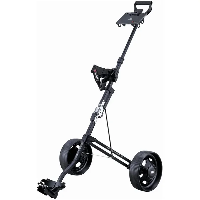 Big Max Stow A Cart 2-Wheel Pull Trolley – Black