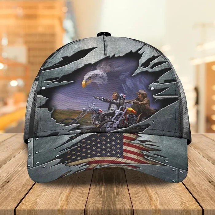 Biker Classic Cap AMerican Biker – Fanshubus.com