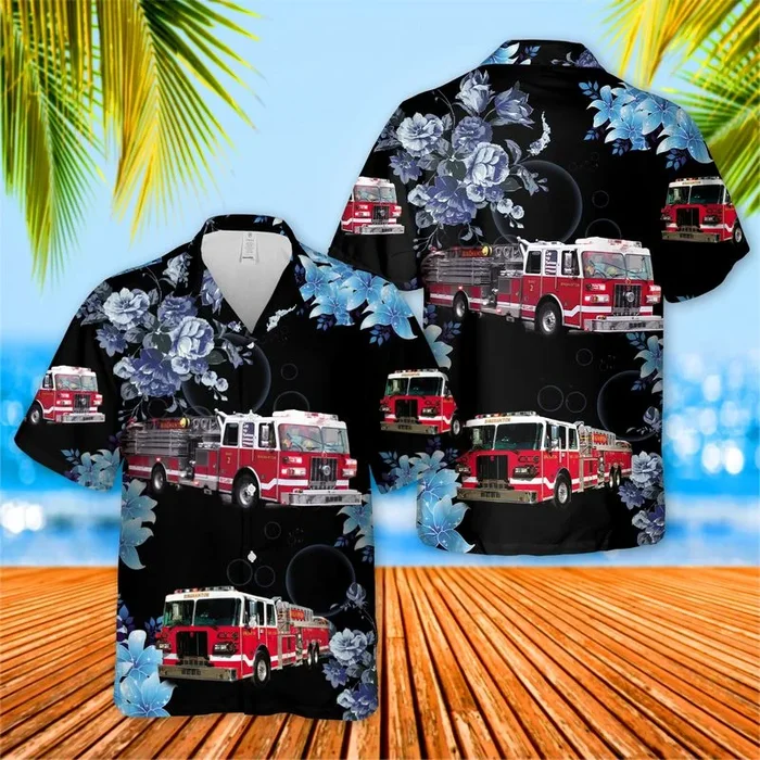 Binghamton Fire Department Hawaiian Shirt – Fanshubus.com