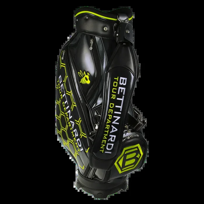 Black and Electric Yellow Tour Staff Bag